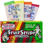 1 PACK Fruit Stripe Chewing Gum -NEW - 5 Juicy Flavors - 17 Sticks Collectible