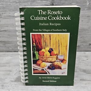 Spiral Cookbook Roseto PA The Roseto Cuisine Cookbook Second Edition
