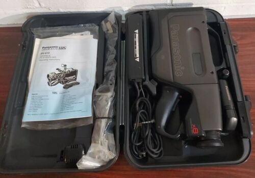 TESTED Panasonic PV-610 OmniMovie VHS Camcorder Movie Camera VCR Tape Transfer