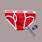 AussieBum Men red classical original ribbed brief underwear Size S M L XL