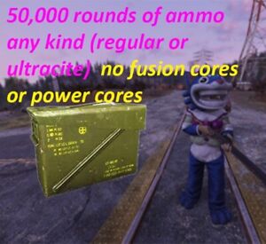⭐️ ⭐️⭐️ 50,000 Rounds of ammo (Ultracite or reg) (PC)