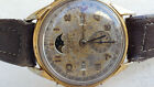 RECORD DATOFIX TRIPLE DATE MOONPHASE VINTAGE MECHANICAL MENS WATCH