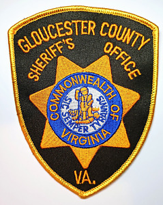 Gloucester County Virginia Sheriff's Office Patch - Old - FREE US SHIPPING !
