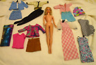 New ListingVintage Barbie Quick Curl Barbie 1972 with Original Dress and Other Fashions