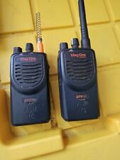 2-Motorola Mag One BPR40 UHF Two-Way Radio