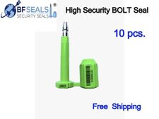 Security  BOLT Seal for Cargo Containers, GREEN Color, Box (10 pcs), BFSEALS