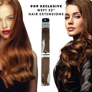 909 Exclusive Weft by The Hair Shop Remy Human Hair Extensions 90g 22