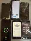 Mixed Lot of 5 Smartphones, 2 Tablets, IPHONE, SAMSUNG,GALAXY,ZTE