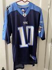 Tennessee Titans Vince Young Reebok Jersey Size Medium. Blue