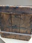 Antique Vtg W W Cross & Co Sterilized Tacks Wooden Shipping Crate Box