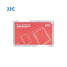 JJC MCH-SDMSD6 Slim Memory Card Holder Hard Case for 2 x SD + 4 x Micro SD - Red