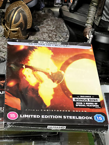 Oppenheimer 4K Ultra HD + Blu-Ray Amazon UK Exclusive Limited Edition Steelbook