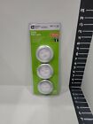 Commercial electric 3 - LED puck lights new in box