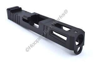 Lightening cut slide for Glock 23, G23 - HGW LTD RMR USA 17-4ph SS Black