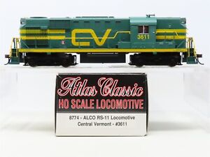 HO Atlas Classic 8774 CV Central Vermont ALCO RS-11 Diesel #3611 - DCC Ready