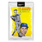 Topps PROJECT 2020 Card 189 - 1954 Ted Williams by Blake Jamieson