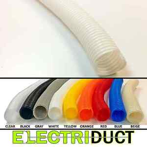 Split Wire Loom Flex Tubing Cable Conduit Polyethylene - Size & Color Options