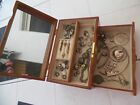 mixed lot VNTG STERLING SILVER (407grams)  JEWELRY IN JEWELRY BOX