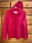 Hollister California Hoodie Red Size Mens Small Great Quality (a5)