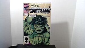 Web of Spider-Man #7 Incredible Hulk & Nightmare Marvel Comics 1985