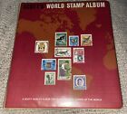 New ListingScott's World Stamp Album Partially filled With Extra Stamps