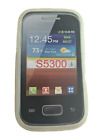 Samsung Galaxy Pocket S5300 white silicone case