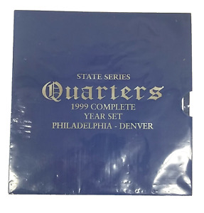 New ListingState Series Quarters 1999 PHILADELPHIA & DENVER H.E. Harris & Co. Coin Album