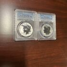 2023-S Reverse Proof $1 Morgan and Peace Dollar 2 Coin Set PCGS PR70