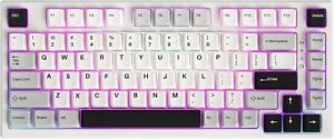 YUNZII YZ75 75% Hot Swappable Wireless Gaming Mechanical Keyboard RGB Red White