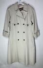 Etienne Aigner Classic Intake Trench Coat Women’s Size 12 Vintage