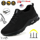 Mens Lightweight Indestructible Work Boots Sports Steel Toe Safety Shoes Sneaker