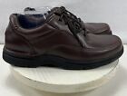 Rockport Eureka Oxford Mens Shoes Size 12 M Brown Leather Walking Comfort K71201