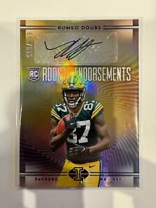 2022 Panini Illusions Romeo Doubs Rookie Endorsements RC Auto /199 Packers