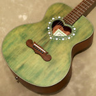 Zemaitis CAM 80H Forest Green Mini Size Acoustic Guitar