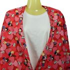 Peanuts Lucy Schroeder Valentines Handmade Lightweight Jacket Womans 1X Vintage