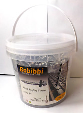 250 pcs Bobibbi Metal Roofing Screws #10 x 3