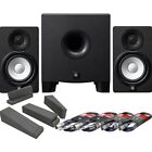 Yamaha HS5 Studio Monitor Pair With HS8S Studio Subwoofer. Barely Used.