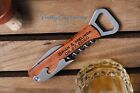 Personalized Wooden Bottle Opener, Engraved Corkscrew Opener, Wedding Gift Gifts