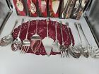 New ListingStudio Silversmith Serving Utensils Fork Spoon Pasta Scoop Silver Plated 10 Pc.