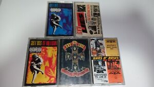 guns n roses cassette lot