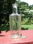 Dr. King's New Discovery Handblown Vintage Aqua Bottle H.E. Bucklen & Co. 1#