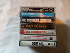 New ListingLot of (7) Cassette Tapes. Seal. Tina Turner. Tracy Chapman. Etc.