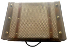 Vintage Rustic Wooden Suitcase Storage Box w/Hinged Lid