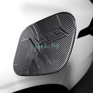 Carbon Fiber Fuel Tank Cap Cover Trims For 2023 Kia Sportage NQ5 Accessories (For: Kia Sportage)
