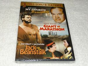 NEW 3 Movie DVD My Favorite Brunette/Giant of Marathon/Jack and the Beanstalk