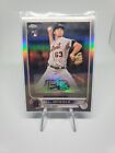 New Listing2022 Topps Chrome Update Beau Brieske RC Refractor Auto AC-BBR Detroit Tigers