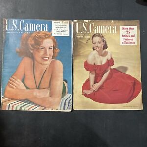 US Camera Magazines, Lot Of 2, 1949