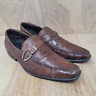 Belvedere Mens Loafers Size 11 D Antonio Brown Leather Slip On Shoes