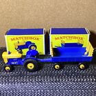 2 -Lesney Matchbox #39-#40 Ford Tractor/ Hay Trailer. W/ Boxes Made In England