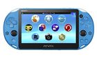 SONY PS Vita PCH-2000 Aqua Blue Console Wi-Fi Model Handheld System Region Free